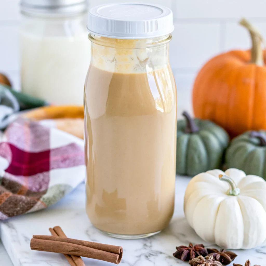 Homemade Pumpkin Coffee Creamer Recipe (Perfect for Fall!)