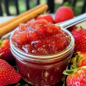 Homemade Strawberry Rhubarb Jam Recipe