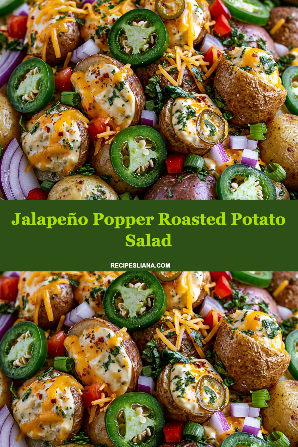 Spice Up Your Gatherings with Jalapeño Popper Roasted Potato Salad Recipe!