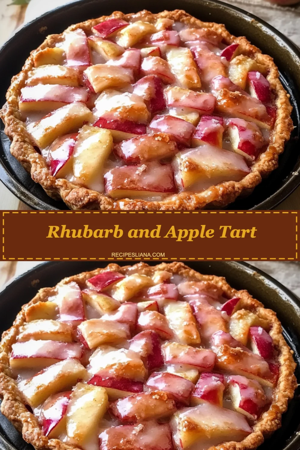 Delightful Rhubarb and Apple Tart Recipe You’ll Love to Bake and Share!