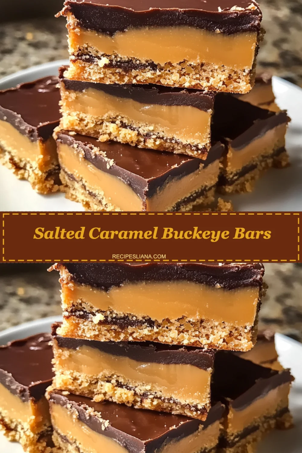 Irresistible Salted Caramel Buckeye Bars Recipe You Need to Try Today!