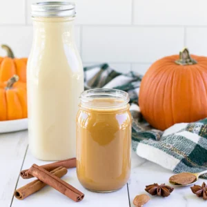 Spiced Pumpkin Almond Milk Creamer Recipe (Vegan & Delicious!)