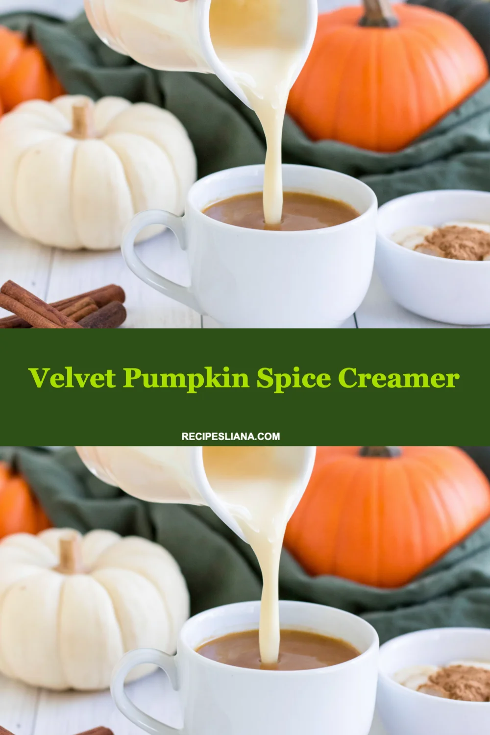 Homemade Velvet Pumpkin Spice Creamer to Transform Your Fall Beverages
